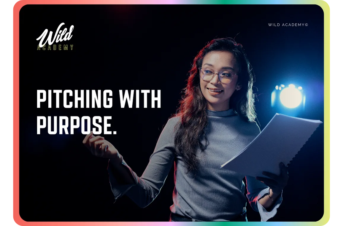 Pitching with Purpose.